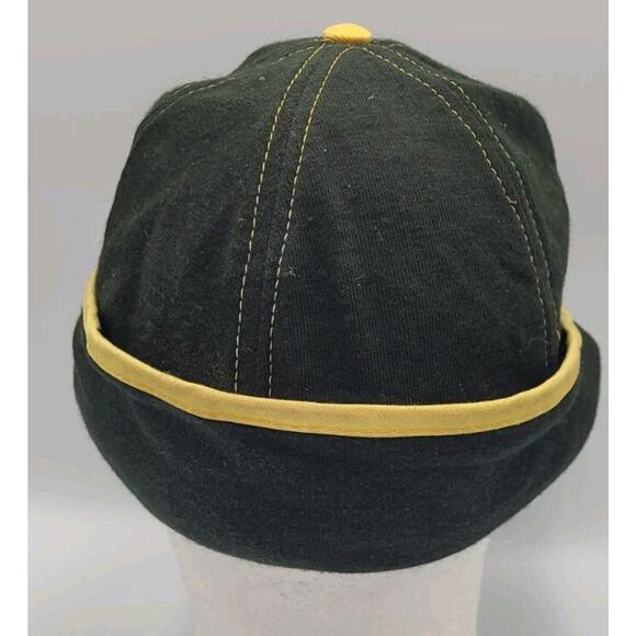 Vintage John Deere Fitted Medium Cap Hat Winter Ear Neck Flap‎ Black Swingster - Picture 5 of 12